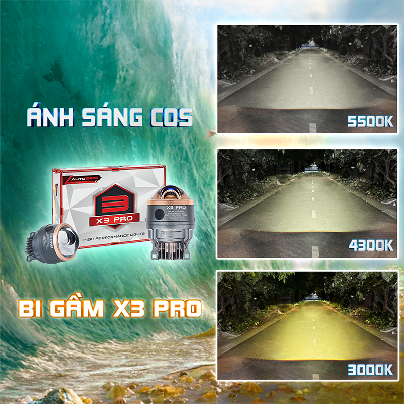 BI GẦM X-LIGHT X3 PRO